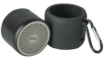 Protective Silicone Cover for EWA A106 Pro Portable Bluetooth Speakers - Shockproof, Dustproof, and Waterproof for Worry-Free Use Anywhere,Black