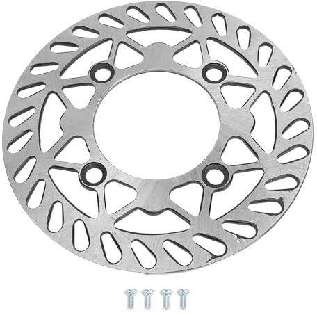 Reemplazo de Rotor de Disco de Pinza de Freno de Metal de para Pit PRO 125 Pit Bike, bajo Nivel de Ruido, Mayor Seguridad y Comodidad para Thumpstar Quad Bike ATV, con 4 Pernos