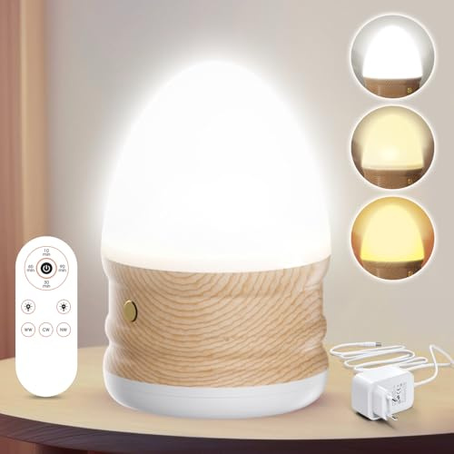 Tageslichtlampe 12000 Lux, Lichttherapielampe UV-frei & flimmerfrei | 3 Farbtemperaturen, stufenlos dimmbar mit Timer & Fernbedienung für Zuhause, Büro, Homeoffice und Schreibtisch
