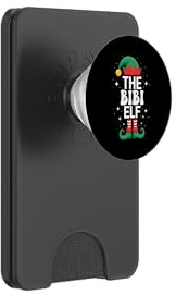 The Bibi Elf Lustige passende Familiengruppe zu Weihnachten PopSockets PopWallet für MagSafe