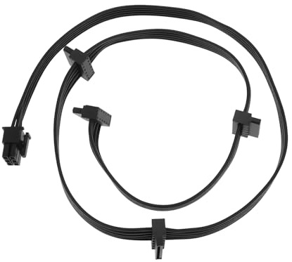 EMSea 6 Pin To 4x SATA Driver Power Cable Compatible with Corsair CX750M CX850M CX650M 85cm