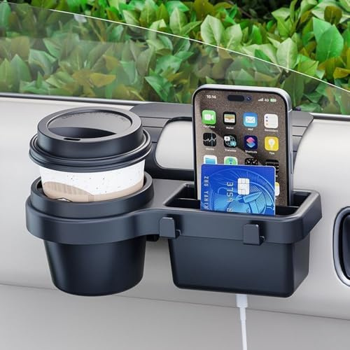 Xiazhi Autotür Getränkehalter Passend für VW Transporter T5 Bus (2003-2015), Autofenster Becherhalter Organizer Multifunktionaler Seitenfach Flaschenhalter