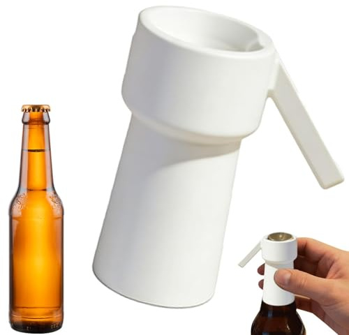 Lanzador de tapas de botellas, abridor de botellas de 7 x 4 x 2,5 cm, lanzador de tapas de cerveza, abridor de botellas de refrescos multiusos y abridor de botellas de cerveza, herramienta de mano