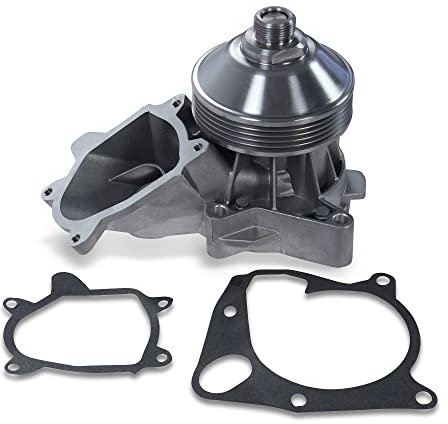 BESTPRICE Pompe à eau incl. joint COMPATIBLE AVEC - BMW 3 (E46),3 Touring (E46),5 (E39),5 Touring (E39),7 (E38),X5 (E53), LAND ROVER RANGE ROVER III (L322), OPEL OMEGA B (V94),OMEGA B Caravan (V94)