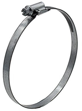 Kair Metal Hose Clip 100mm - 4 inch Pack of 2 Ducting Clips for Flexible Hose