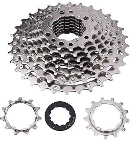 Fahrrad Kassetten, 9-12 Fach 32/36/42/46T Mountainbike Freilauf Kassetten Kettenrad für Rennrad Mountainbike(9 Fach 11-32T)