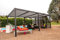Habrita Foresta Pergola bioclimatique en Aluminium XXL + 5 Panneaux- 21,52 m2 - Toit en Lames Mobiles - Gris Anthracite