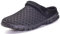 Mens Womens Clogs Garden Shoes Breathable Mesh Slippers Beach Sandals Outdoor Sports Casual Summer Flip Flops, Black, 6 UK, 39 EU