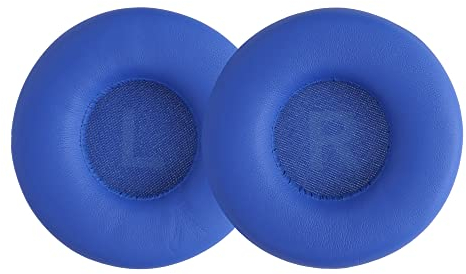 kwmobile - Cojín Compatible con JBL Tune 600BTNC / 500BT / T450BT - Almohadillas de Espuma para Auriculares de Audio - Azul