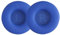 kwmobile - Cojín Compatible con JBL Tune 600BTNC / 500BT / T450BT - Almohadillas de Espuma para Auriculares de Audio - Azul