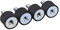Vibrationsisolatorhalterungen, 4x Gummilager Stoßdämpfer Anti Vibration Silentblock Bobbins(VD20*15 M6*18)