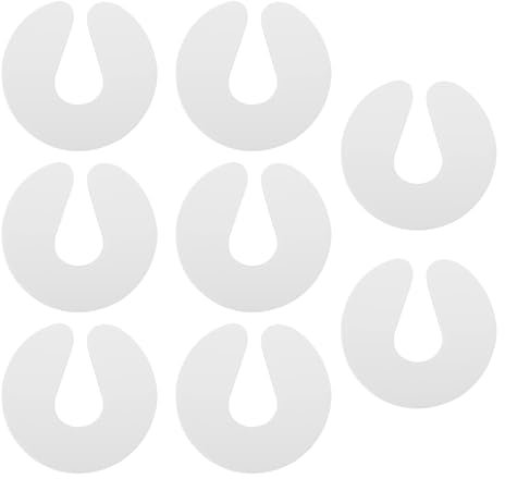 NUTJAM Door Pinch Guards Slam Stopper - Soft EVA Foam Door Prop for Child and Pet Safety - Prevent Finger Pinch and Lockout - Noise Dampening Door Stopper - Environmentally Friendly - 8 Pack