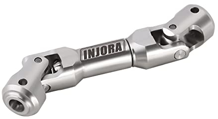 INJORA Antriebswelle Edelstahl Heavy-Duty für Axial SCX10 90046 AXI03007 TRX4 Redcat Gen8 1/10 RC Car Crawler Upgrade