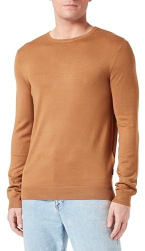 ONLY & SONS Herren ONSWYLER Life REG 14 LS Crew Knit NOOS Strickpullover, Rubber, XX-Large