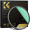 K&F Concept Nano-X Filtro Polarizador CPL Reflex Ultra Baja HD Vidrio Óptico HD con 28 Capas Revestimiento Nano para Objetivo 62mm(Serie Nano-X)