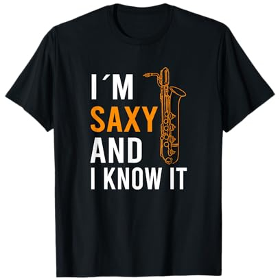 Saxophone Saxophonist Jazz Sprüche T-Shirt