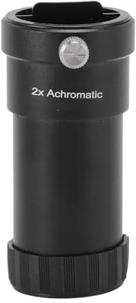 Barlowlinse, 2-fache Vergrößerung, Mehrfach Vergütet, Teleskopzubehör, Mondbeobachtung