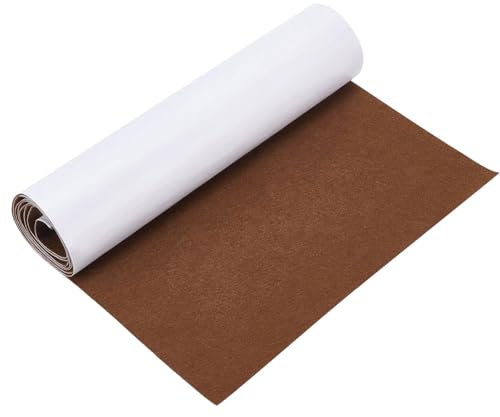 Filz Selbstklebend Filzmatte - 40x220cm, 1 mm Dick, für Schachtel-Liner, Untersetzer, Schubladenmatte, Auto, Bilderrahmen, Stuhlbein, Tischbeine (Hellbraun)