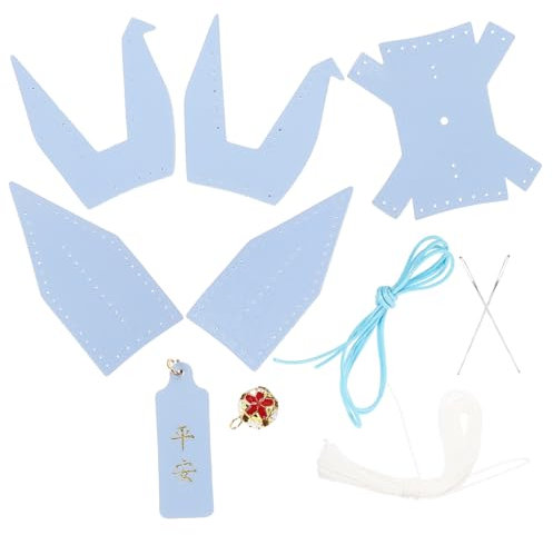 BESTonZON 1satz Origami Bastelset Für Auto Innendekoration Halbfertiges Materialpaket Einfach Zu Nähen Vielseitig Einsetzbar