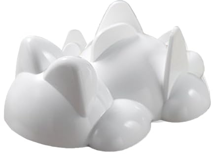 Generisch Molde de bolas de arroz con forma de gato en 3D, forma de arroz, bonito gatito para sushi, herramienta de picnic divertida