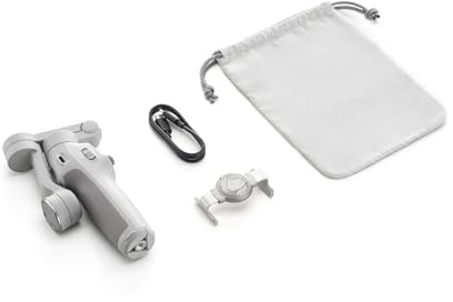 LWDOZMD per DJI per Osmo Mobile 7 Smartphone Gimbal per stabilizzatore 3 Assi per Telefono Cellulare(Om 7 for iPhone)