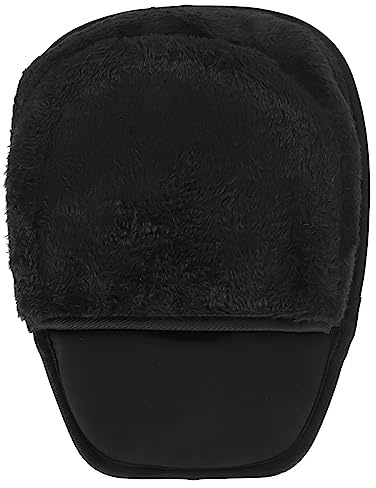 Naroote Tapis de Souris Chauffant USB, en Peluche, Chauffe-Mains et Protège-Poignet, pour Le Bureau ou Les Jeux, 29x21cm