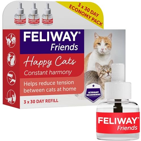 FELIWAY 3411112291670 Freunde 30 Tage Nachfüllung - Rot, 3 Pack (Multi)