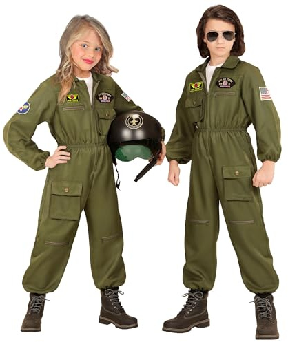 W WIDMANN MILANO Party Fashion - Costume da pilota di jet da combattimento