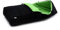 BABYLUX Kinderwagenfußsack Fußsack POLAR 90 cm / 105 cm Winterfußsack Fleece (90cm, Schwarz + Grün)