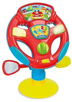 Clementoni Gira e Guida Volante Attività, Multicolore, 17192