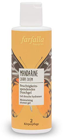 farfalla Mandarine Carpe Diem, Feuchtigkeitsspendendes Duschgel, 200 ml