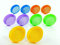 Gamez Galore Sand Sifters - Set of 10 - Sand Sifter Sieves - Great for Kids, Beach, Sandbox & More