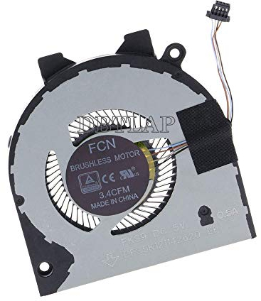 DBTLAP Nuevo Portátil Ventilador para DELL Inspiron 5580 5488 CN-0G0D3G 023.100DJ.0011 DFS5K121142620 DP/N 0G0D3G G0D3G