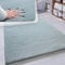 Paco Home Hochflor Teppich Wohnzimmer Schlafzimmer Shaggy Modern Flauschiger Fellteppich Weich Fell Imitat Kunstfell Einfarbig, Grösse:120x160 cm, Farbe:Türkis