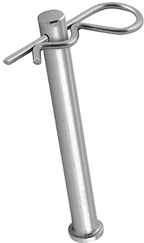 FASTON® Steckbolzen 5x15mm mit Federstecker 2mm aus Edelstahl A4 V4A (1 Stück) Sicherungsbolzen Splintbolzen Federsplinte Stecker Einfach Splint Sicherungsclips Bolzen Sicherungssplint
