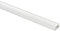 Slim Surface Aluminium LED Profile with Frosted Diffuser - Slim Surface Mounted Channel Extrusion with White Cover for LED Tape Or Strip - Suitable for Under Cabinet, Shelf, Table | 2 Meters