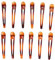 Beaupretty Pinzas de Pelo de Cocodrilo Clip de Pico de Pato de Plástico Salón Horquilla Diy Seccionamiento Accesorios de Peluquería Accesorios para El Cabello 12 Piezas