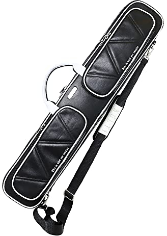 Kolti 3x4 Pool Queue Tasche Billard Stick Tragetasche Weich & Wasserdicht Oxford Tuch Stick Tasche mit Schultergurt