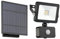 EGLO LED Solarlampe außen Villagrappa, flexible Außenlampe mit Solar Panel, Outdoor Wandlampe solar mit Bewegungsmelder, schwarze Außenleuchte, warmweiß, IP44
