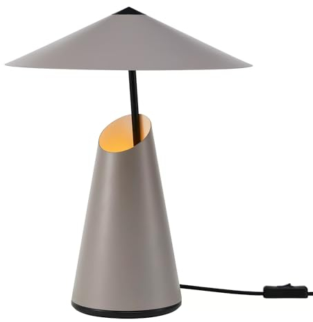 Nordlux Taido Tischlampe, E27, IP20, 25W, verstellbarer Lampenkopf, braun (2320375018)