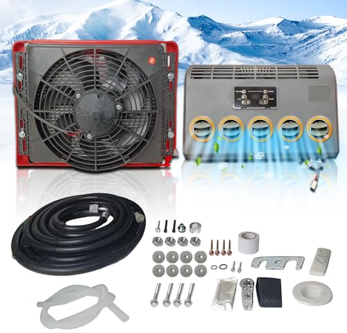 Elektrische Klimaanlage 24V Käfig-Design Universal 24V für LKW Wohnmobil Van Elektrische Klimaanlage AC 10000 BTU LKW
