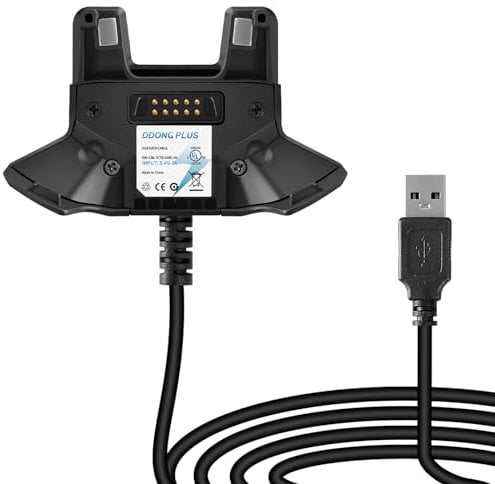 DDONG PLUS USB Charging Cable for Zebra TC70, TC72, TC75, TC55, TC77, TC75EK, TC700H, TC700K, TC77HL, TC720L, TC70x, TC75x Scanner Charger with Data Transfer