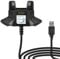 DDONG PLUS USB Charging Cable for Zebra TC70, TC72, TC75, TC55, TC77, TC75EK, TC700H, TC700K, TC77HL, TC720L, TC70x, TC75x Scanner Charger with Data Transfer