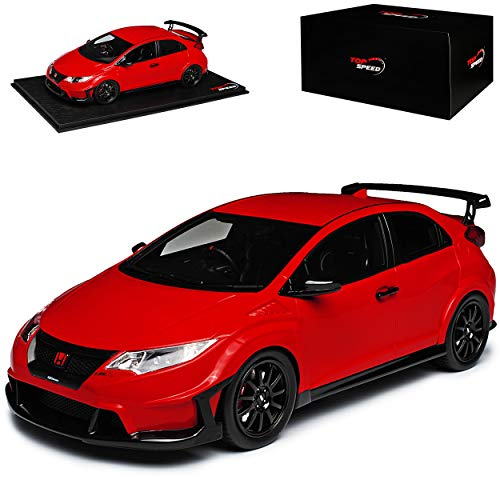 Hon-da Civic Type-R 5 Türer Rot 9. Generation 2011-2017 1/18 True Scale Model Modell Auto