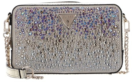 Guess Lua Mini Crossbody Top Zip Gold