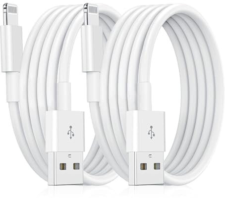 iPhone Charging Cable 3M, iPhone 14 Charger Lead Long, USB A to Lightning Cable 10ft Original iPhone Fast Charger Wire for iPhone 14 Pro/14 Pro Max/13/12/11/X/6 Plus/5S/mini/SE iPad/iPad Air 2
