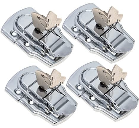 ANDRESLAD Toolbox Lock Buckle Key Tool Box Latch Buckle Lock Catch Latch Box Catch for Keys