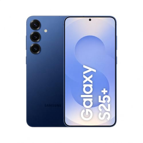 Samsung Galaxy S25+ AI Smartphone con Galaxy AI, senza contratto, cellulare con Android, 12 GB di RAM, 256 GB di memoria, fotocamera da 50 MP, blu navy