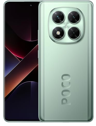 Xiaomi Teléfono Celular X7 12+512GB NFC 5G Powerful Dimensity 7300-Ultra CrystalRes 1.5K AMOLED Curved Display Verde