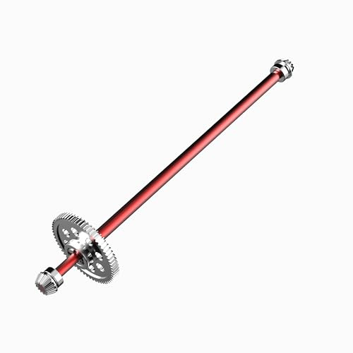 Womaqu 1/18 RC Accessoires de voiture en alliage Arbre d'entraînement pour 18323 18303